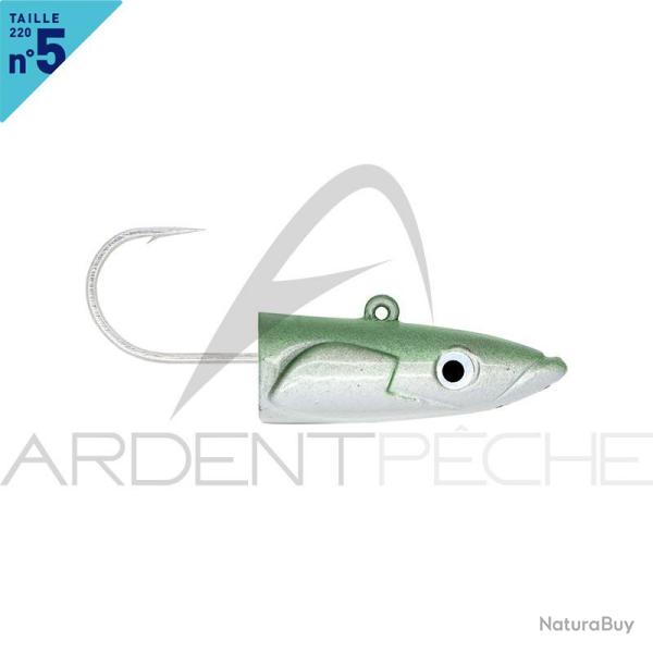 T�te plomb�e FIIISH Crazy sand eel 220 X Strong 100g Fluo pink - CSE1441 - x1