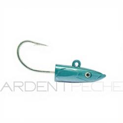 T&ecirc;te plomb&eacute;e FIIISH Crazy sand eel 220 X Strong 100g Pearl blue - CSE540 - x1