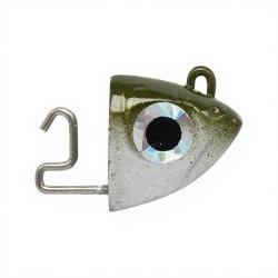 T&ecirc;te plomb&eacute;e FIIISH Black minnow 140 Shore 20g Kaki - BM153 - x2
