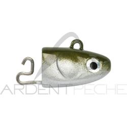 T&ecirc;te plomb&eacute;e FIIISH Black minnow 140 Extra deep 80g Kaki - BM1339 - x1