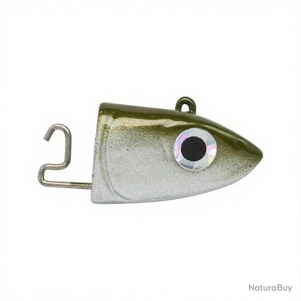 T�te plomb�e FIIISH Black minnow 140 Off shore 40g Kaki - BM030 - x2