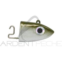 T&ecirc;te plomb&eacute;e FIIISH Black minnow 160 Off shore 60g Kaki - BM015 - x2