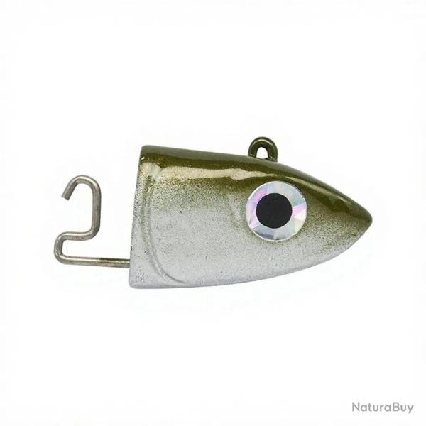 T�te plomb�e FIIISH Black minnow 160 Off shore 60g Kaki - BM015 - x2