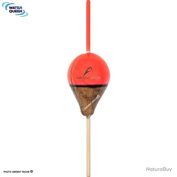 Flotteur WATER QUEEN Poire li�ge fendu 4g