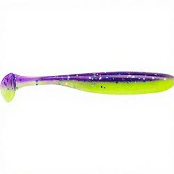 Leurre souple KEITECH Easy shiner 2 S15 Violet silver/Chartreuse