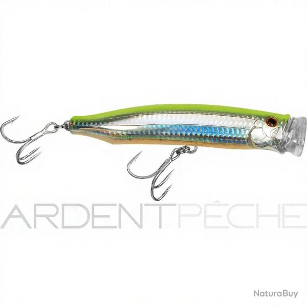 Poisson nageur TACKLE HOUSE Feed popper 100 SHG Chartreuse