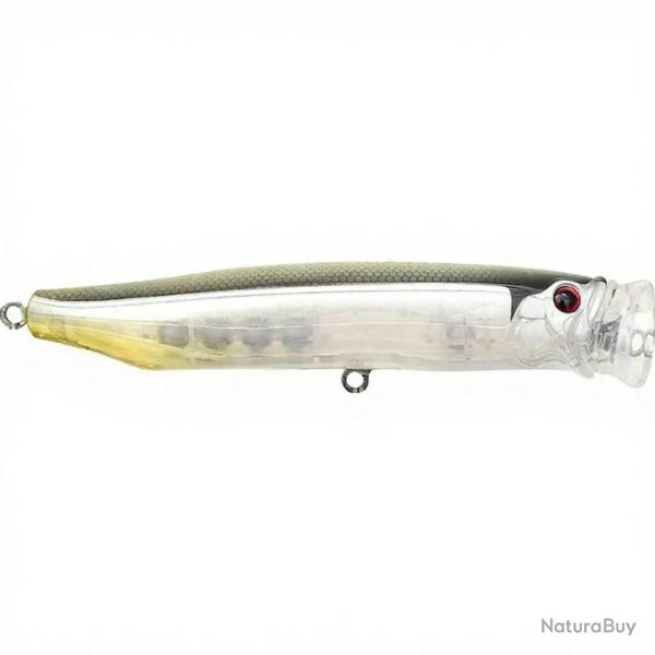 Poisson nageur TACKLE HOUSE Feed popper 100 Ghost lan�on