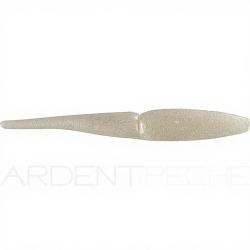 Leurre souple SAWAMURA One up slug 4 10cm 027 Silky white