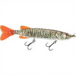 Poisson nageur BIWAA Swimpike Coulant lent 62g 22 Tiger musky