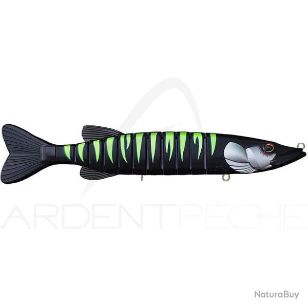 Poisson nageur BIWAA Swimpike Coulant 75g 83 Black chart