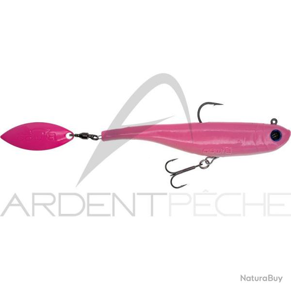 Leurre souple BIWAA Divinator junior 140 22g UV101 Pink paradise