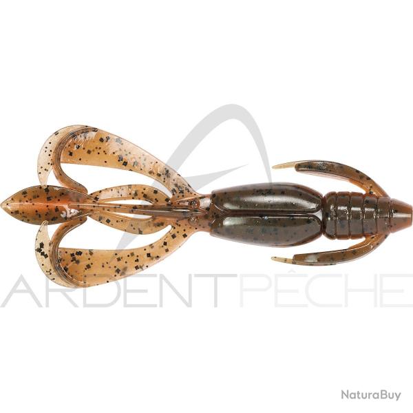 Leurre souple KEITECH Crazy flapper 3.6 438 Green pumpkin fire