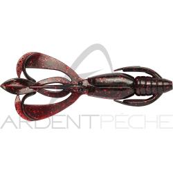 Leurre souple KEITECH Crazy flapper 3.6 411 Black cherry
