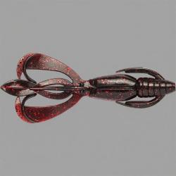 Leurre souple KEITECH Crazy flapper 3.6 411 Black cherry