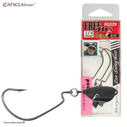 T&ecirc;te plomb&eacute;e CATSCLAW CRAFT Free jig 10g H5/0