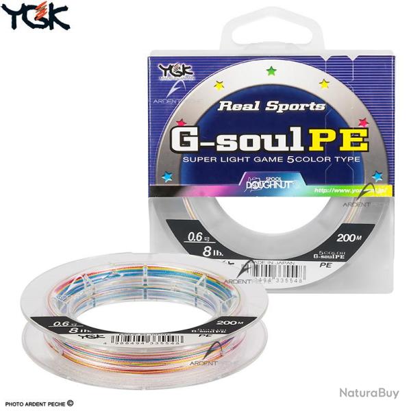Tresse YGK Real sports G Soul PE 8lb