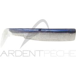 Leurre souple FIIISH Black minnow Corps 90 Electric blue