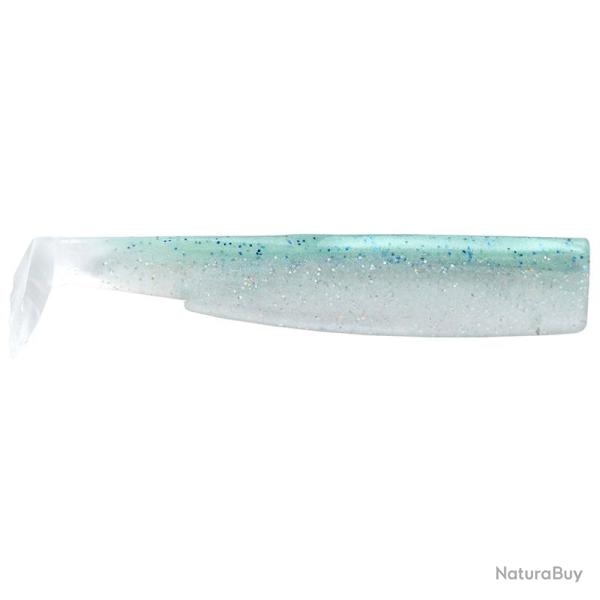 Leurre souple FIIISH Black minnow Corps 90 Green glitter - BM3141