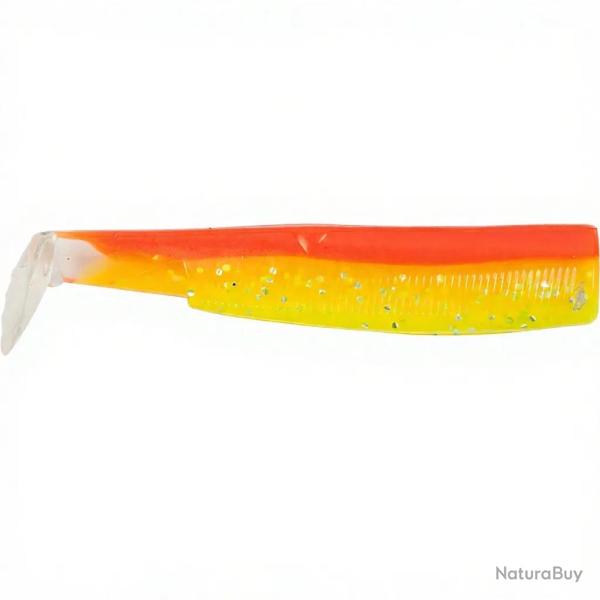Leurre souple FIIISH Black minnow Corps 120 Mango juice