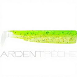 Leurre souple FIIISH Black minnow corps 140 Zeste de citron UV
