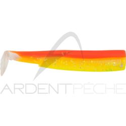 Leurre souple FIIISH Black minnow corps 160 Orange/Jaune