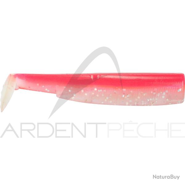 Leurre souple FIIISH Black minnow corps 200 Rose fluo