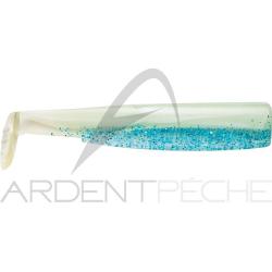 Leurre souple FIIISH Black minnow corps 200 Shiny blue