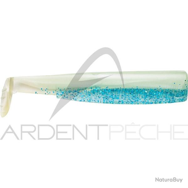 Leurre souple FIIISH Black minnow corps 200 Shiny blue