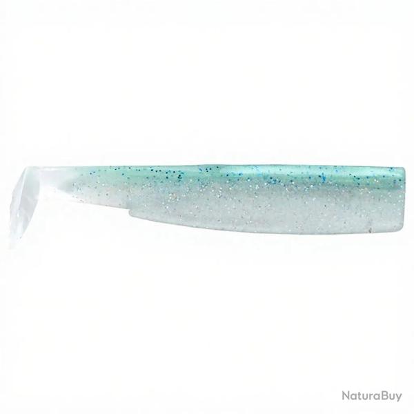 Leurre souple FIIISH Black minnow corps 200 Green glitter - BM3167