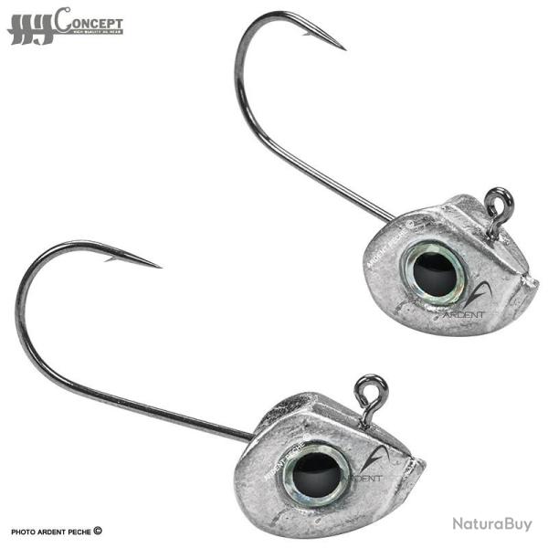 T�te plomb�e HY CONCEPT Micro shad 6g