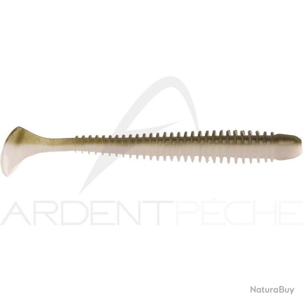 Leurre souple KEITECH Swing impact slim 4 S21 White ayu