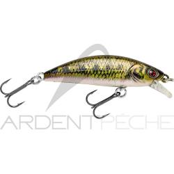 Poisson nageur SAKURA Phoxy minnow HW 62 S RL18 Real life goujon