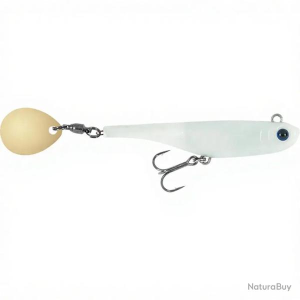 Leurre souple BIWAA Divinator mini 95 9g Pearl white 02