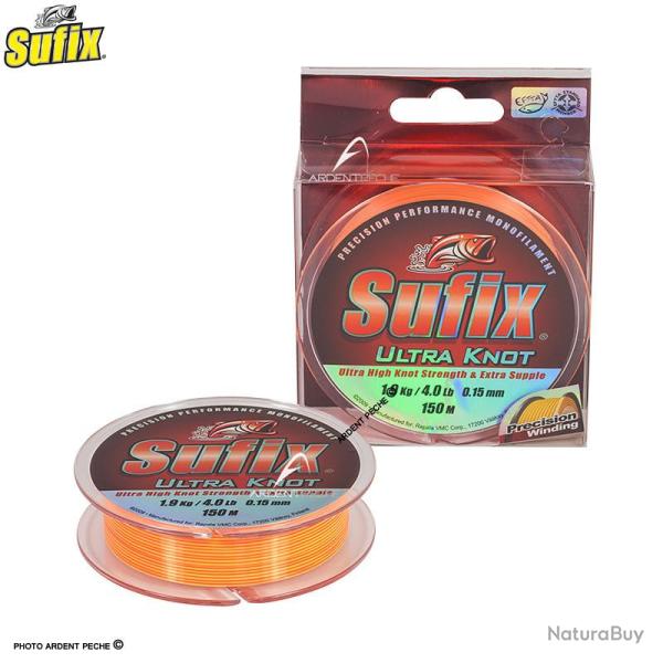 Fils nylon SUFIX Ultra knot bicolore 150m � 0.14mm