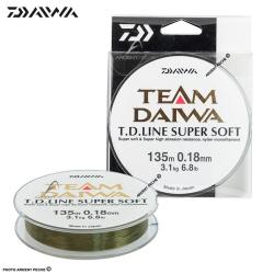 Fils nylon DAIWA Team daiwa line super soft 135m &Oslash; 0.14mm