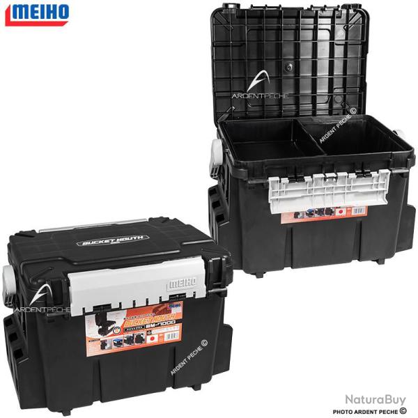 Boite MEIHO Bucket mouth BM7000 Noir