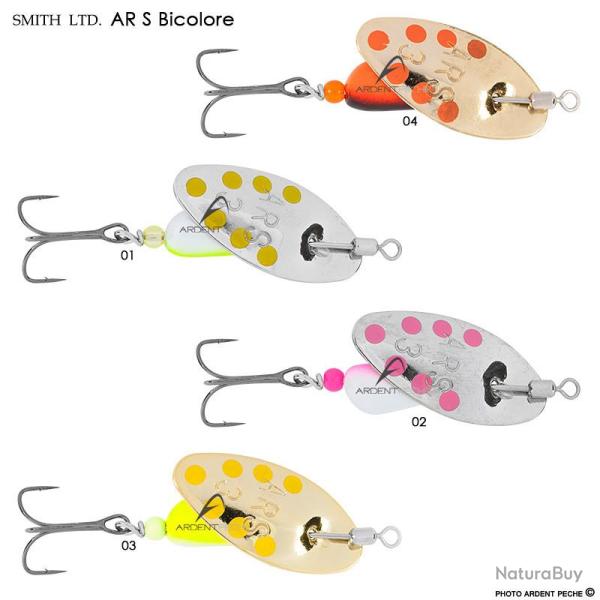 Cuiller SMITH AR S bicolore 2.1g Bl03