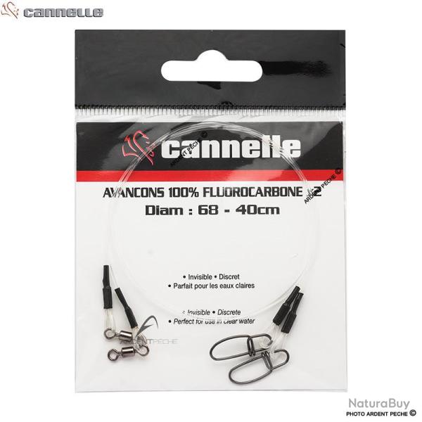 Bas de ligne CANNELLE Fluorocarbone 40cm � 0.81mm