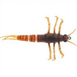 Leurre souple SAVAGE GEAR 3D TPE Mayfly nymph 01 Brown