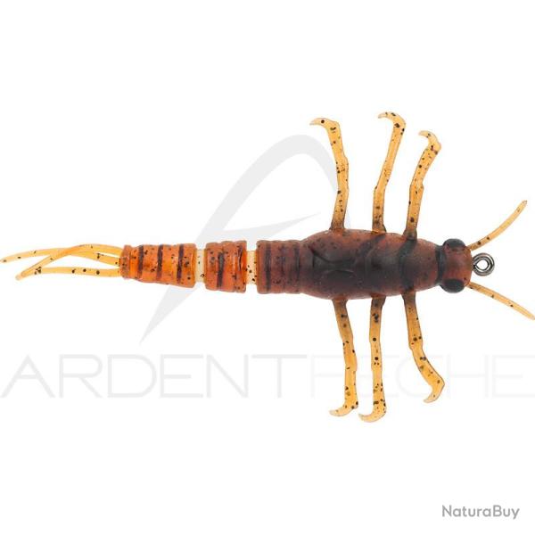 Leurre souple SAVAGE GEAR 3D TPE Mayfly nymph 01 Brown