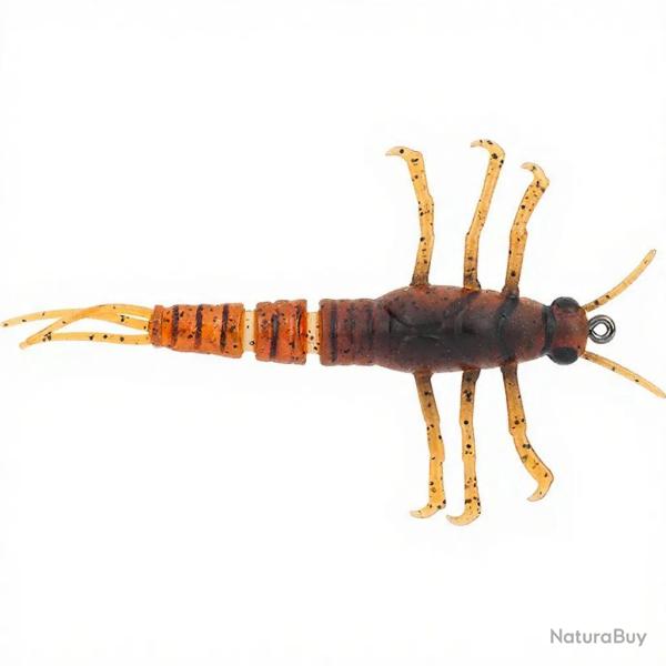 Leurre souple SAVAGE GEAR 3D TPE Mayfly nymph 01 Brown