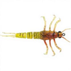 Leurre souple SAVAGE GEAR 3D TPE Mayfly nymph 02 Olive