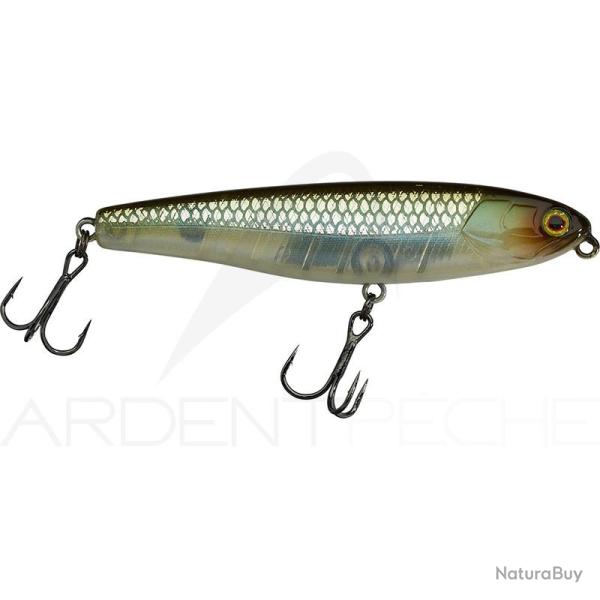Leurre de surface ILLEX Water monitor 95 HS Ghost minnow
