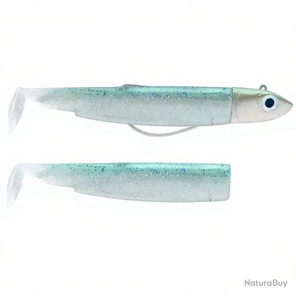 Leurre souple FIIISH Black minnow combo 70 Off shore / 6g / Green glitter - BM3135