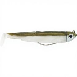 Leurre souple FIIISH Black minnow combo 90 Shore / 5g / Kaki - BM189