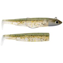 Leurre souple FIIISH Black minnow combo 90 Off shore / 10g / Khaki glitter - BM3138
