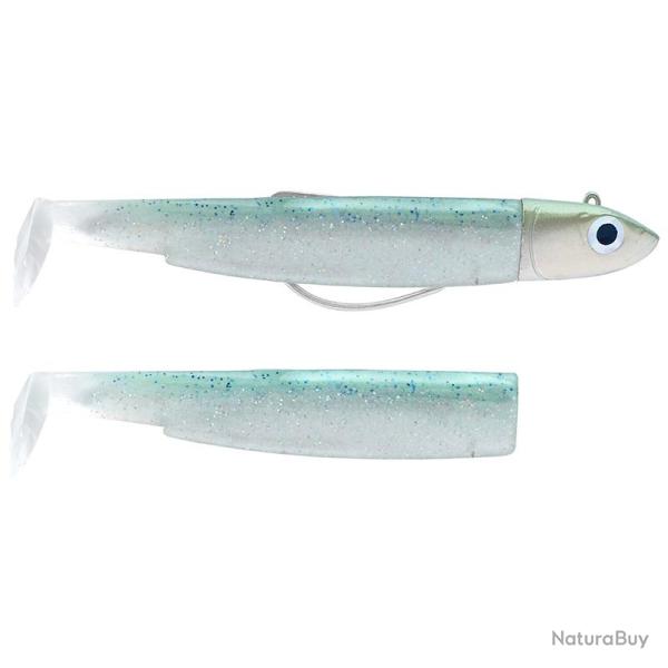 Leurre souple FIIISH Black minnow combo 90 Off shore / 10g / Green glitter - BM3137