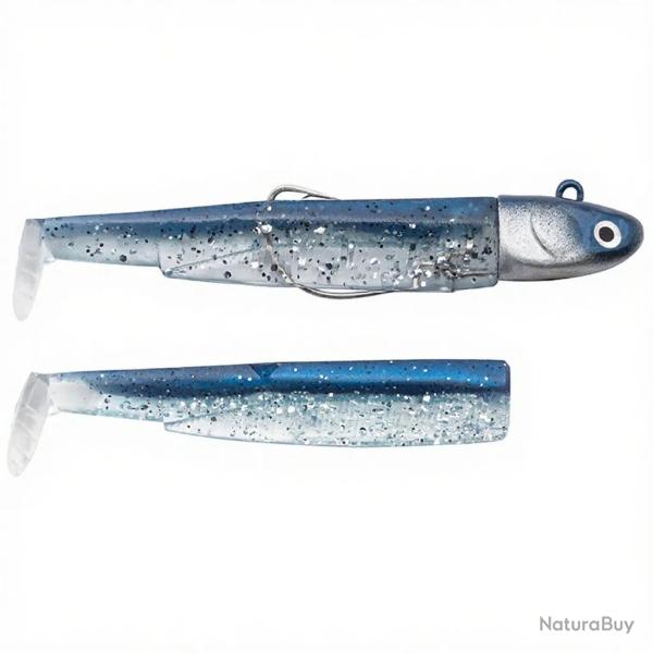 Leurre souple FIIISH Black minnow combo 90 X Deep / 20g / Barracuda blue - BM3139