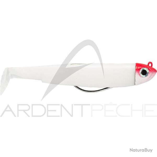 Leurre souple FIIISH Black minnow combo 120 Shore / 12g / Blanc/Rouge - BM505
