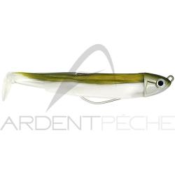 Leurre souple FIIISH Black minnow combo 120 Shallow / 6g / Khaki - BM639